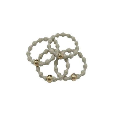 Elastic Hair Tie - Beige - Hermine Hold