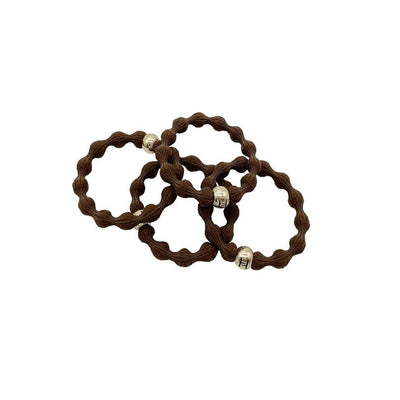 Elastic Hair Tie - Brown - Hermine Hold