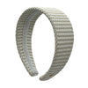Straw Headband - White - Hermine Hold