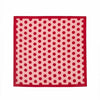Single Dot Silk Scarf - Red & Pink - Hermine Hold